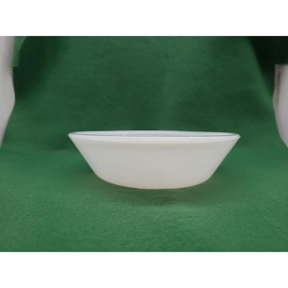 Divided‎ Bake Serving Dish GLASBAKE Milk Glass Oval  J-2352 Measures 8.5x12